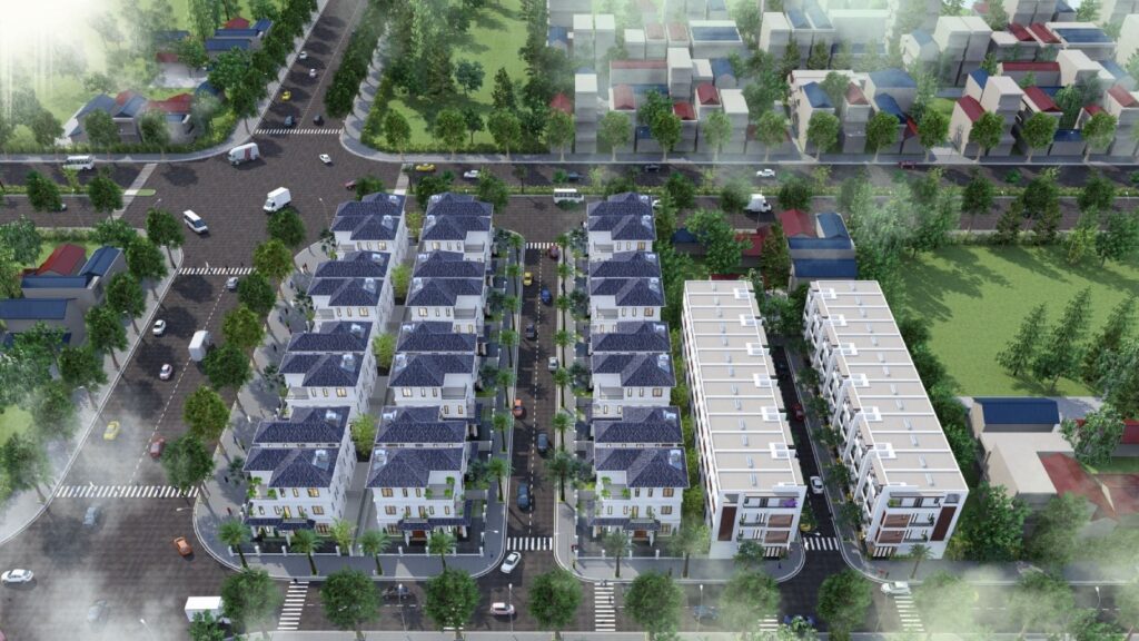 Toàn dự án Nam Hải Central Park chỉ có 24 căn biệt thự