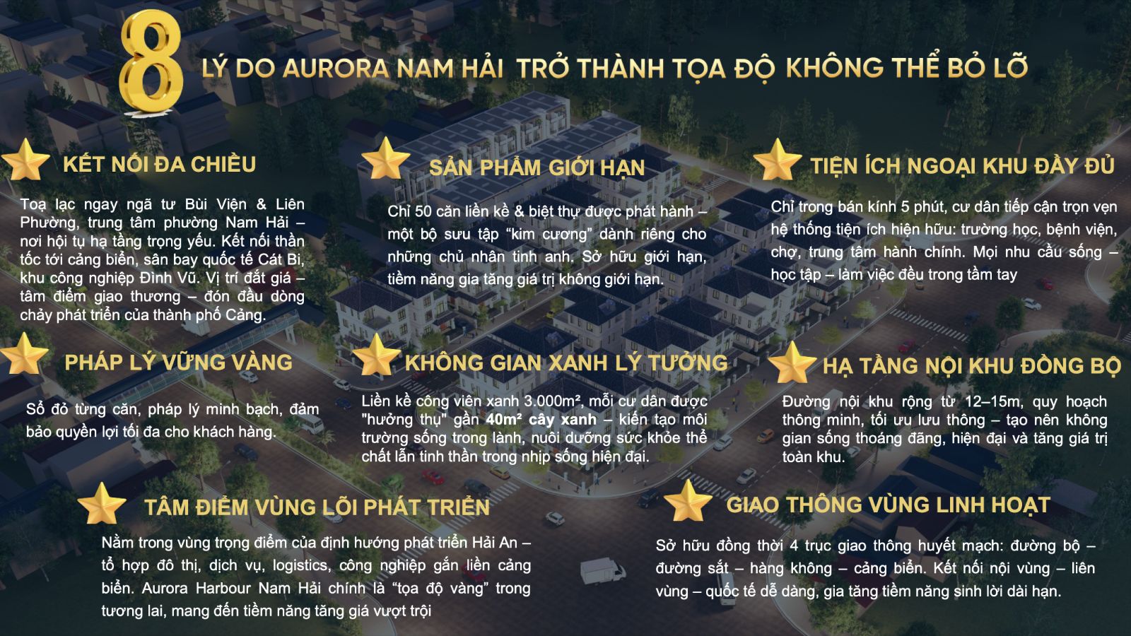 8 lý do nên mua Nam Hải Central Park Hải Phòng