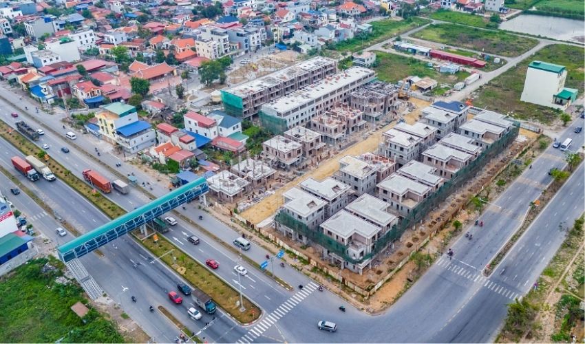 Dự án Nam Hải Central Park tọa lạc tại ngã tư Bùi Viện – Đường Liên Phường